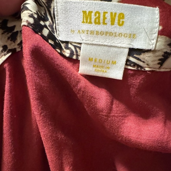 Anthropologie Maeve Hi-low Wrap Floral Skirt - Picture 6 of 6